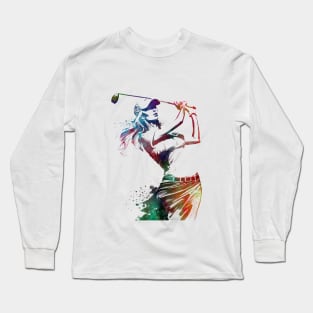 Golf player sport #golf #sport Long Sleeve T-Shirt